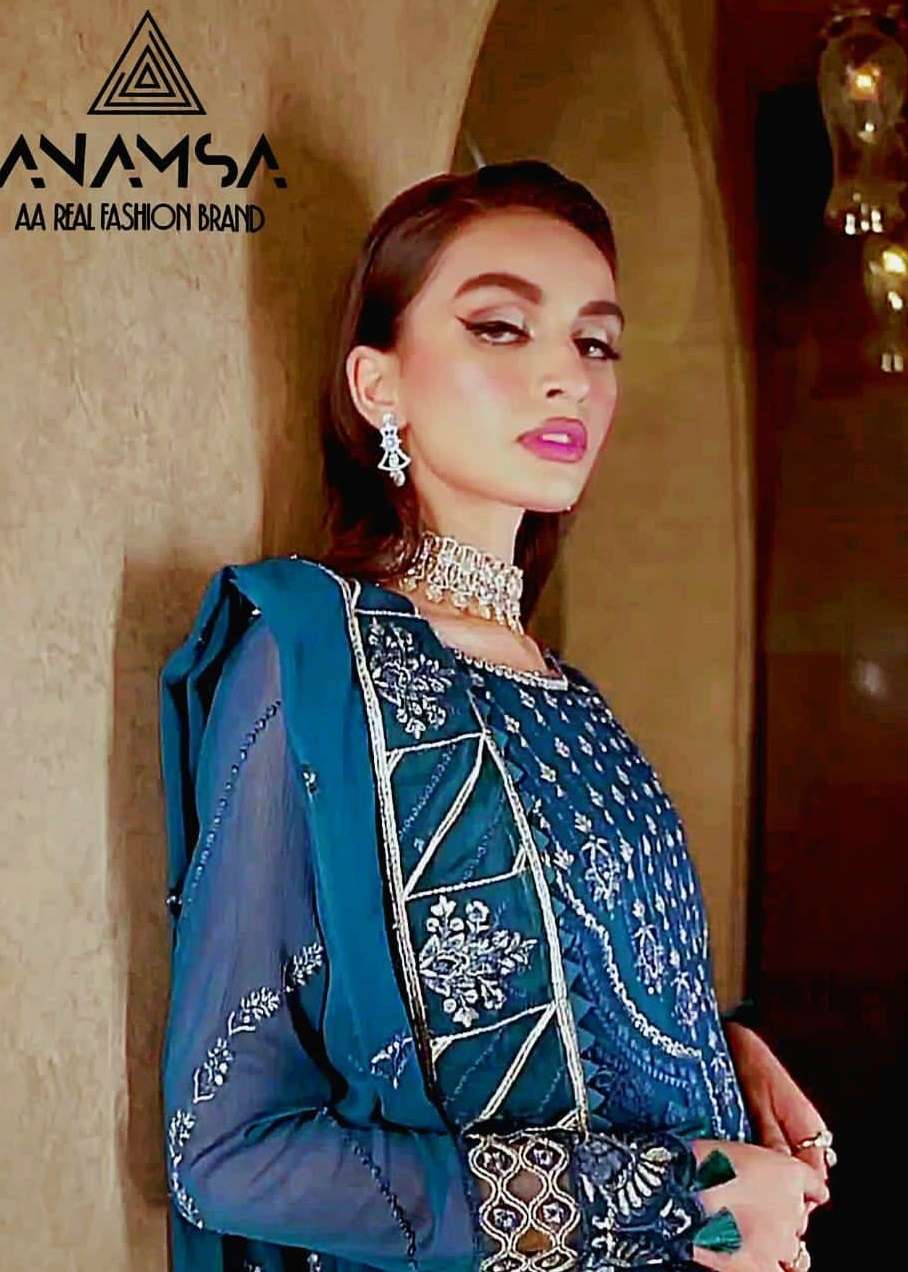  Anamsa-244  Semi Stitched by ANAMS 